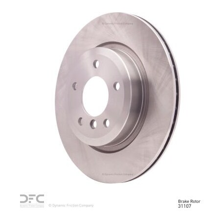 Dynamic Friction Co Disc Brake Rotor - 600-31107 600-31107